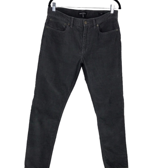 J.Crew Mercentile Gray Corduroy Pants Size 31 x32